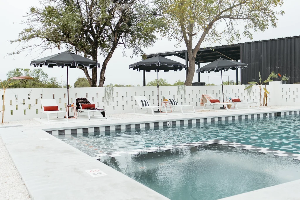 Aerial view of the 36-acre Rancho Moonrise property