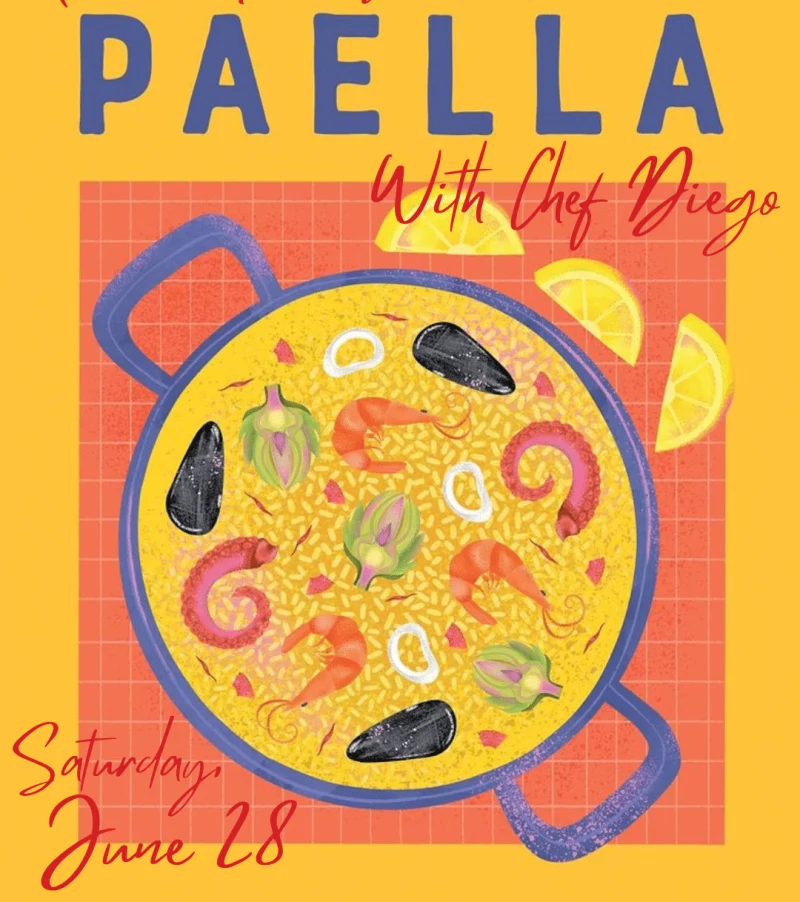 Paella Dinner under the stars